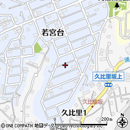 神奈川県横須賀市若宮台14-5周辺の地図