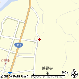 兵庫県朝来市立野557周辺の地図