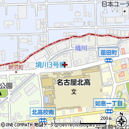 ニチイケアセンター名古屋北周辺の地図