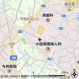 静岡県富士宮市ひばりが丘63周辺の地図