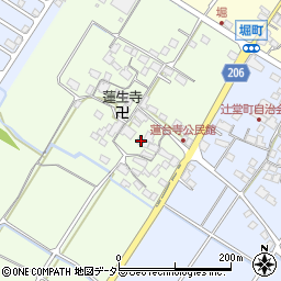 滋賀県彦根市蓮台寺町336周辺の地図