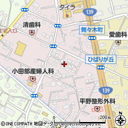 静岡県富士宮市ひばりが丘256周辺の地図