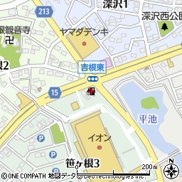 ＥＮＥＯＳ　ＤＤ吉根店周辺の地図