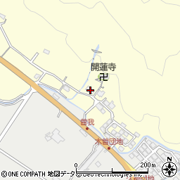 滋賀県犬上郡多賀町木曽410周辺の地図