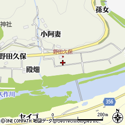 愛知県豊田市下切町尺地周辺の地図