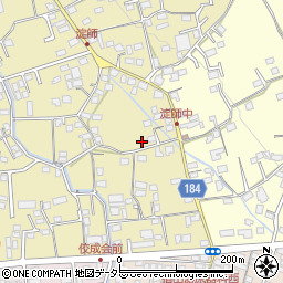 静岡県富士宮市淀師655周辺の地図