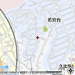 神奈川県横須賀市若宮台22-19周辺の地図