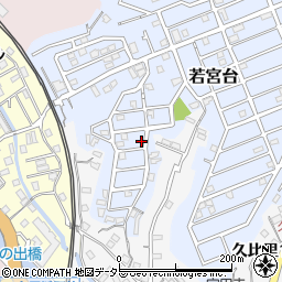 神奈川県横須賀市若宮台25-6周辺の地図