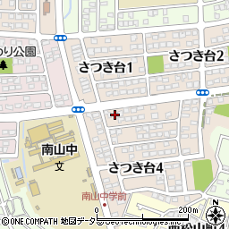 愛知県瀬戸市さつき台4丁目20周辺の地図