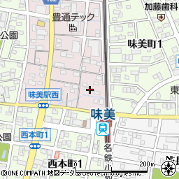 愛知県春日井市味美西本町1615周辺の地図