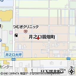 愛知県稲沢市井之口親畑町周辺の地図