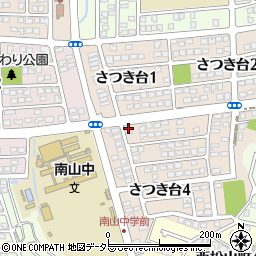 愛知県瀬戸市さつき台4丁目19周辺の地図