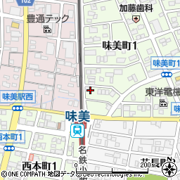 愛知県春日井市味美町1丁目37周辺の地図