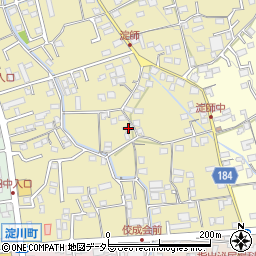 静岡県富士宮市淀師633周辺の地図