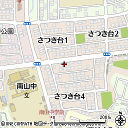 愛知県瀬戸市さつき台4丁目22周辺の地図