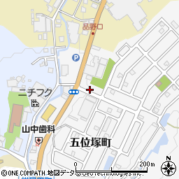 中日新聞品野専売所五位塚店周辺の地図