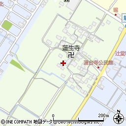 滋賀県彦根市蓮台寺町343周辺の地図