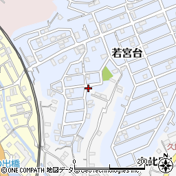 神奈川県横須賀市若宮台22-18周辺の地図