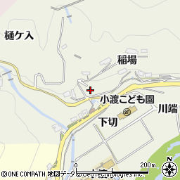 愛知県豊田市下切町杤本周辺の地図