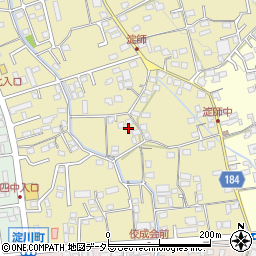 静岡県富士宮市淀師625周辺の地図