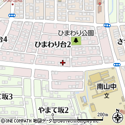 愛知県瀬戸市ひまわり台周辺の地図