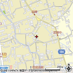 静岡県富士宮市淀師634周辺の地図