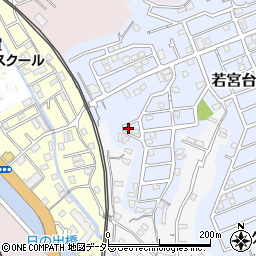 神奈川県横須賀市若宮台27-23周辺の地図