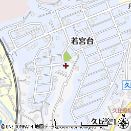 神奈川県横須賀市若宮台22-12周辺の地図