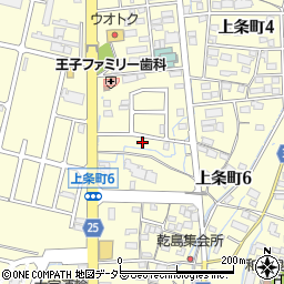 愛知県春日井市上条町6丁目2349-9周辺の地図