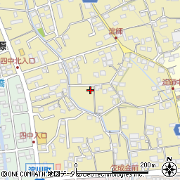 静岡県富士宮市淀師628周辺の地図