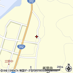 兵庫県朝来市立野573周辺の地図