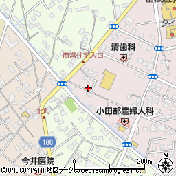 静岡県富士宮市ひばりが丘35周辺の地図