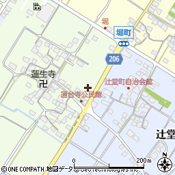 滋賀県彦根市蓮台寺町395周辺の地図