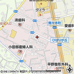 静岡県富士宮市ひばりが丘278周辺の地図