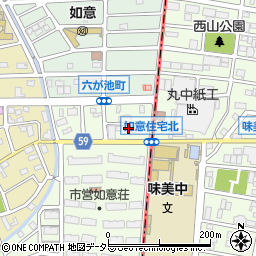愛知県名古屋市北区桐畑町170-3周辺の地図