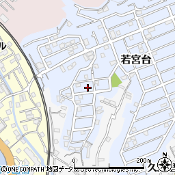 神奈川県横須賀市若宮台24-16周辺の地図