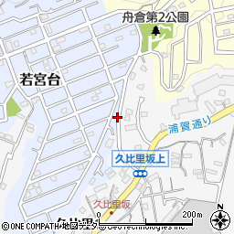 神奈川県横須賀市若宮台3周辺の地図