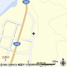 兵庫県朝来市立野565周辺の地図