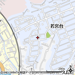 神奈川県横須賀市若宮台24周辺の地図