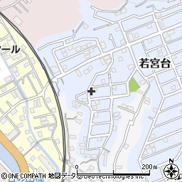 神奈川県横須賀市若宮台24-1周辺の地図