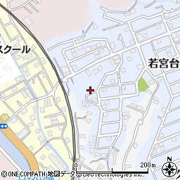 神奈川県横須賀市若宮台27-22周辺の地図