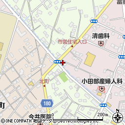 静岡県富士宮市ひばりが丘17周辺の地図