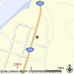 兵庫県朝来市立野585周辺の地図