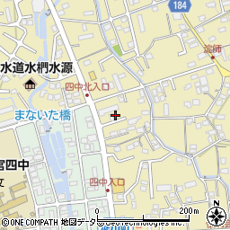 静岡県富士宮市淀師136周辺の地図