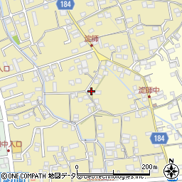 静岡県富士宮市淀師638周辺の地図