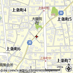愛知県春日井市上条町5丁目3765-1周辺の地図