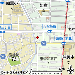 愛知県名古屋市北区桐畑町150周辺の地図