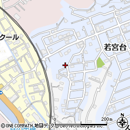 神奈川県横須賀市若宮台27-26周辺の地図