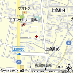 愛知県春日井市上条町6丁目2349-11周辺の地図