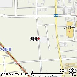愛知県北名古屋市沖村（舟附）周辺の地図